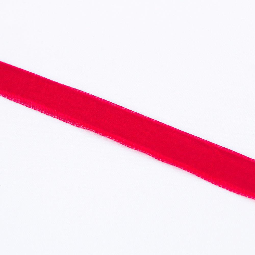 Ruban Velours Rouge 16mm - Ribes y Casals