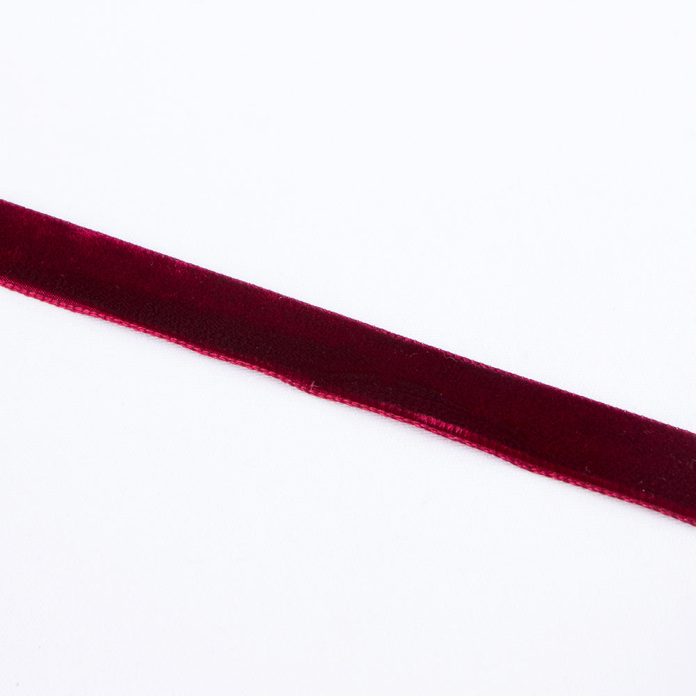 Ruban Velours Grenat 16mm - Ribes y Casals