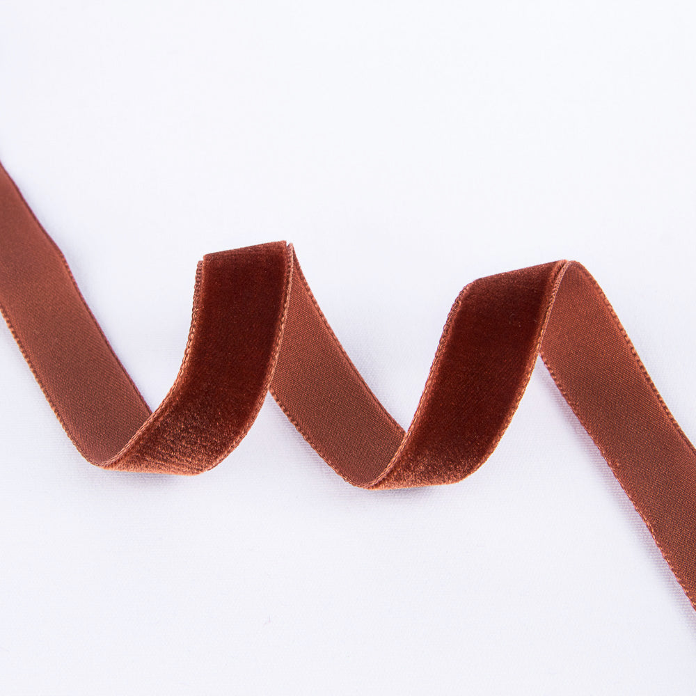 Ruban Velours Brique 16mm - Ribes y Casals