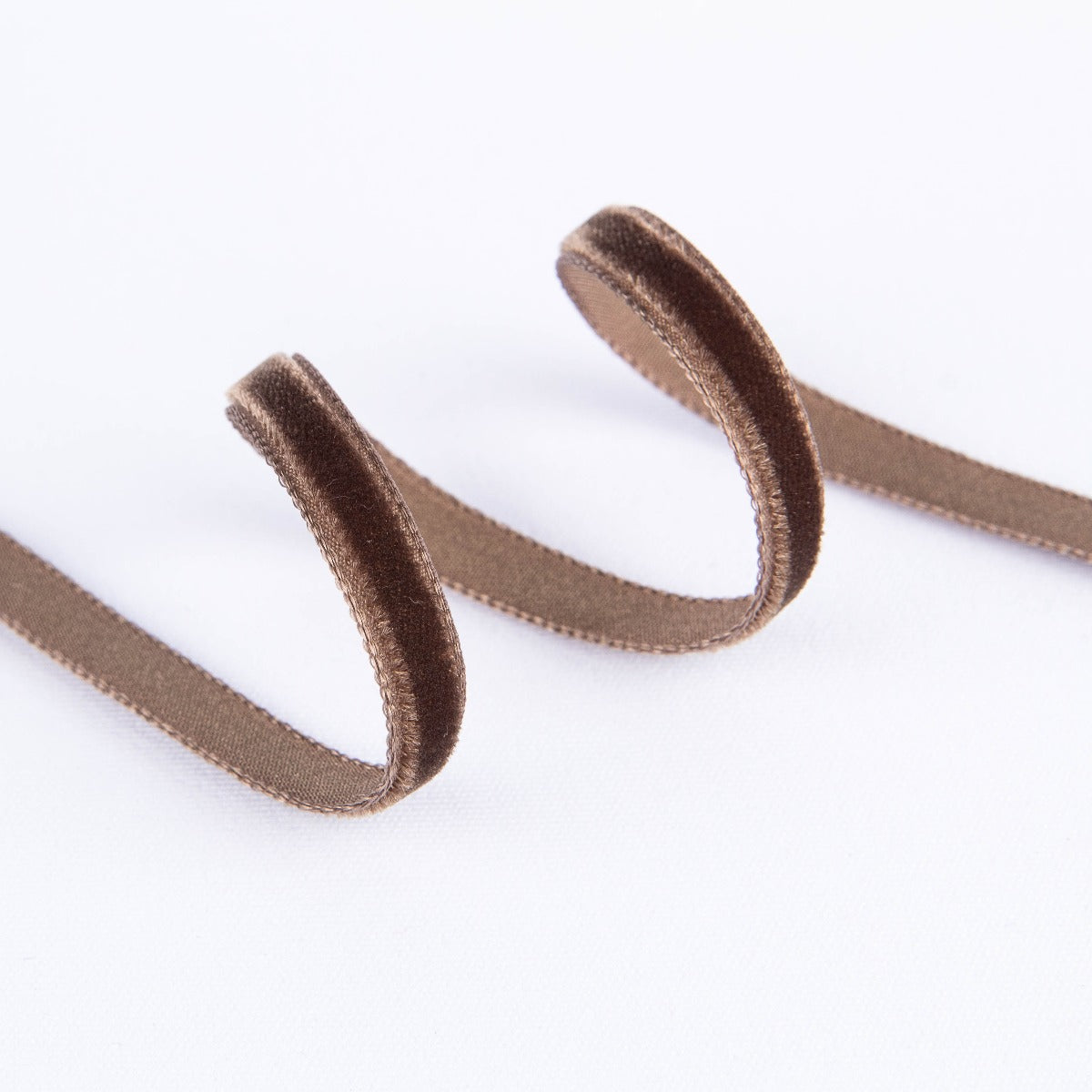 Ruban Velours Marron 7mm - Ribes y Casals