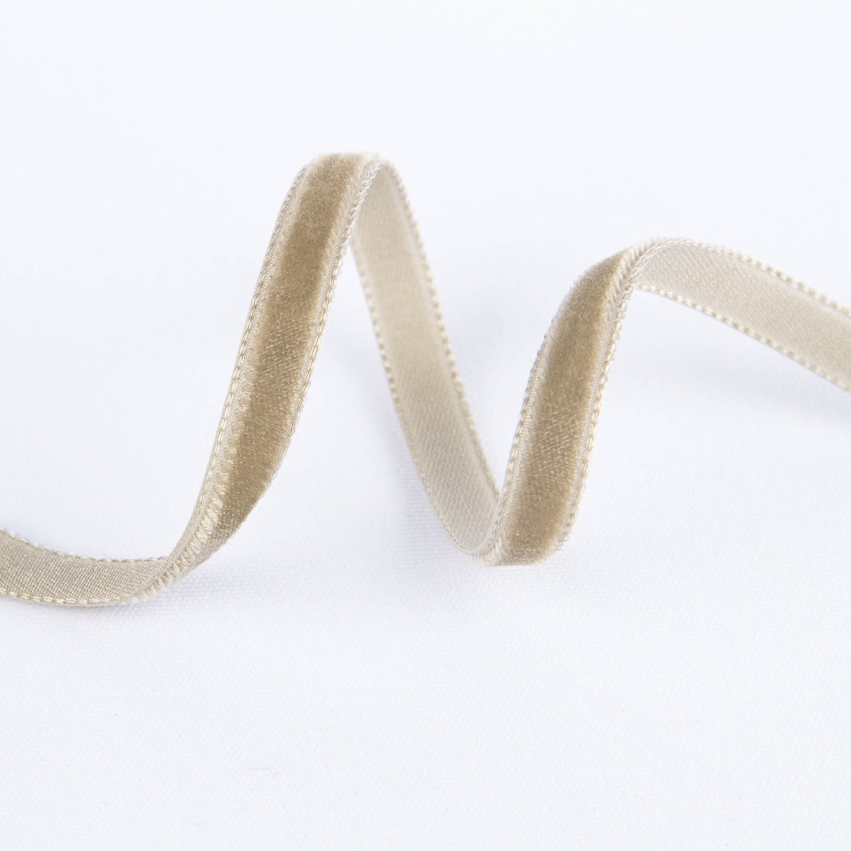 Ruban Velours Taupe 7mm - Ribes y Casals