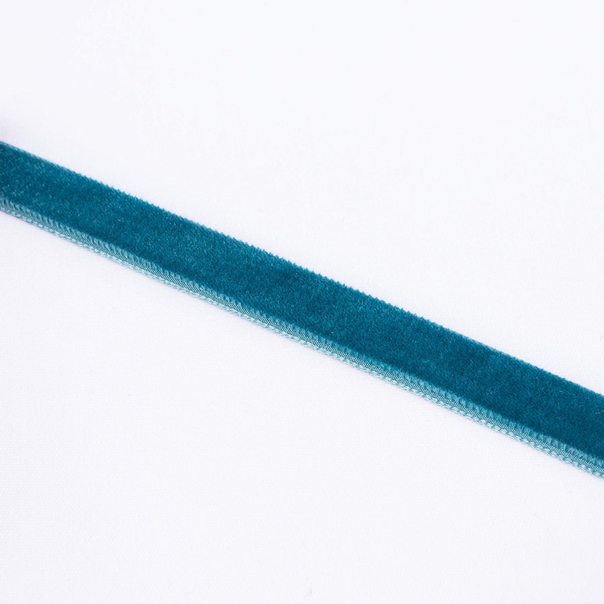 Ruban Velours Bleu Canard 16mm - Ribes y Casals