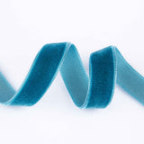 Ruban Velours Bleu Canard 16mm - Ribes y Casals