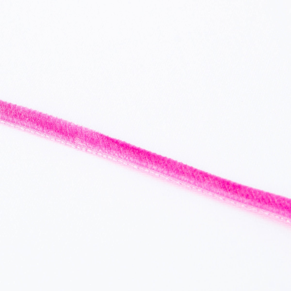 Ruban Velours Rose Vif 7mm - Ribes y Casals