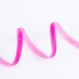 Ruban Velours Rose Vif 7mm - Ribes y Casals