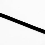 Ruban Velours Noir 7mm - Ribes y Casals
