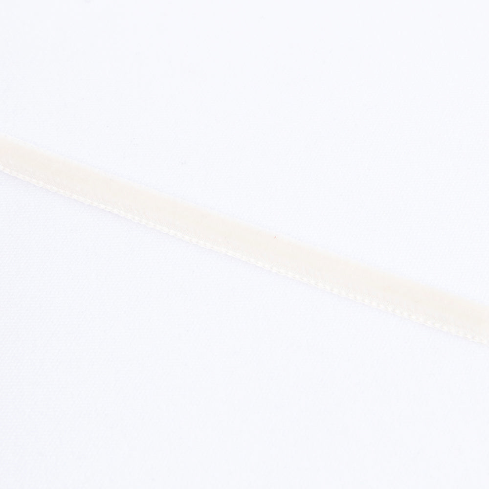 Ruban Velours Écru 7mm - Ribes y Casals