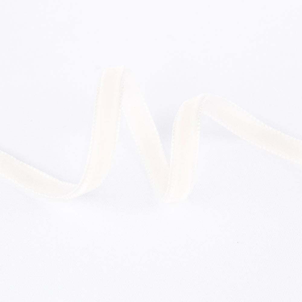 Ruban Velours Écru 7mm - Ribes y Casals