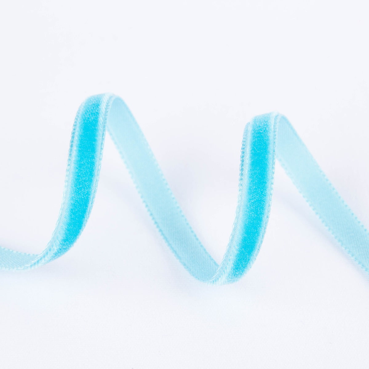 Ruban Velours Turquoise 7mm - Ribes y Casals
