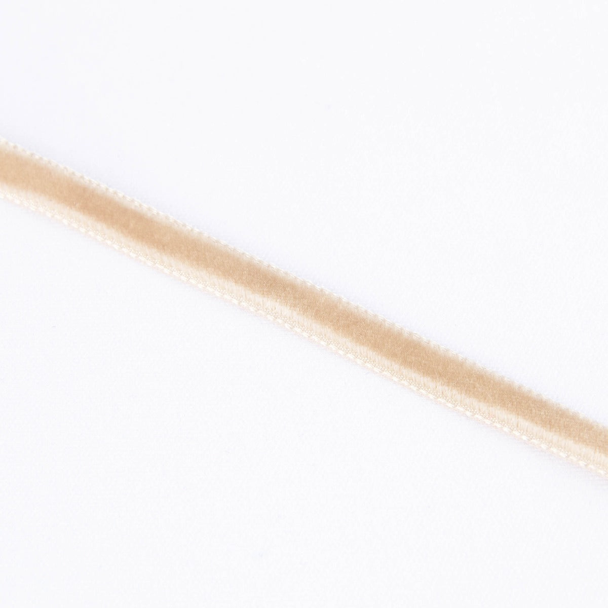 Ruban Velours Beige 7mm - Ribes y Casals