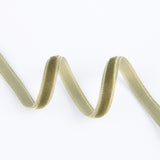 Ruban Velours Kaki Clair 7mm - Ribes y Casals