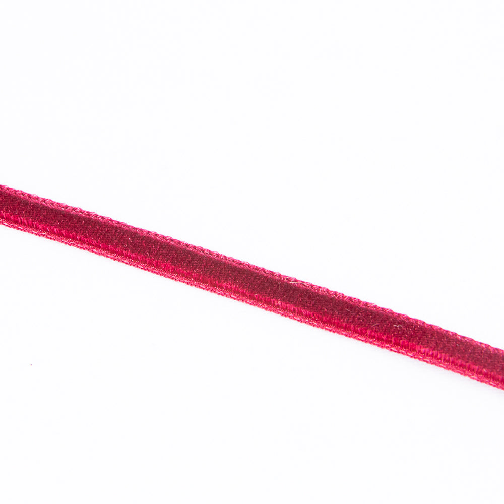 Ruban Velours Rubis 7mm - Ribes y Casals