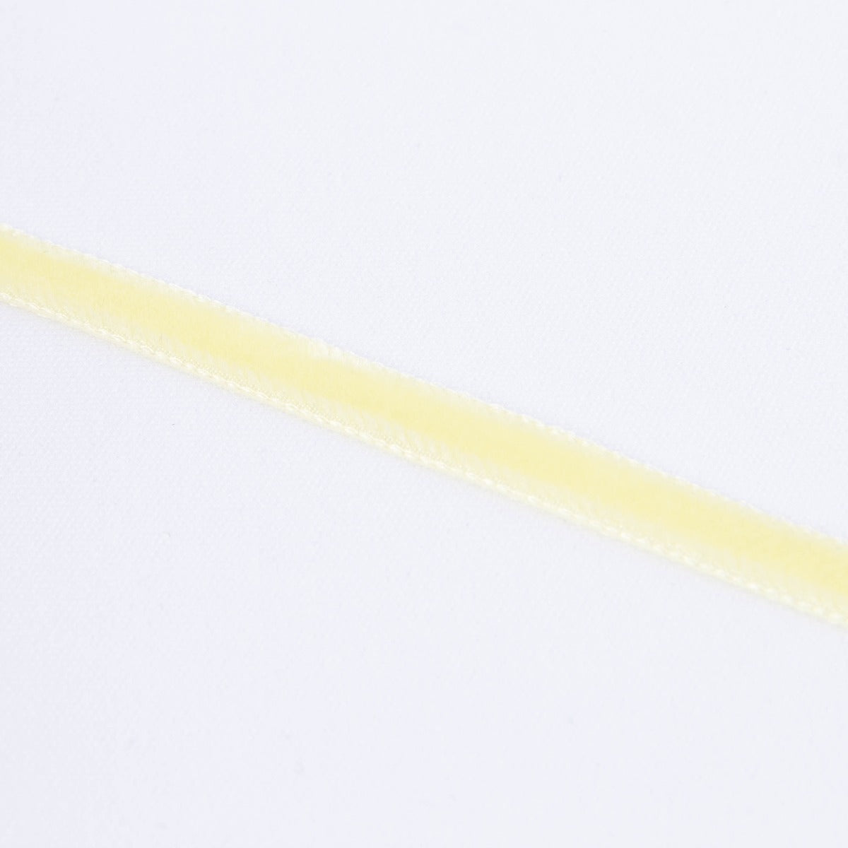 Ruban Velours Jaune 7mm - Ribes y Casals