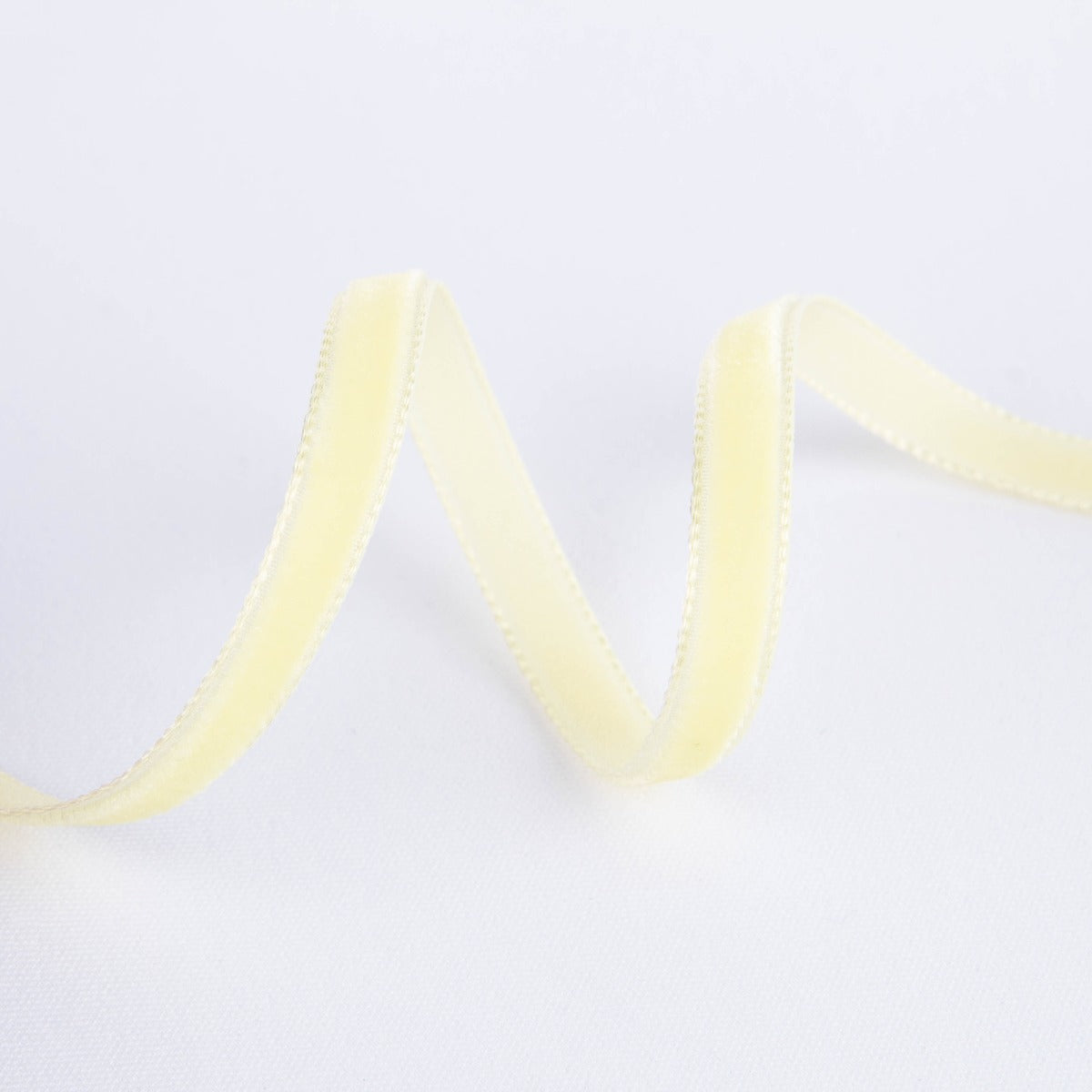 Ruban Velours Jaune 7mm - Ribes y Casals