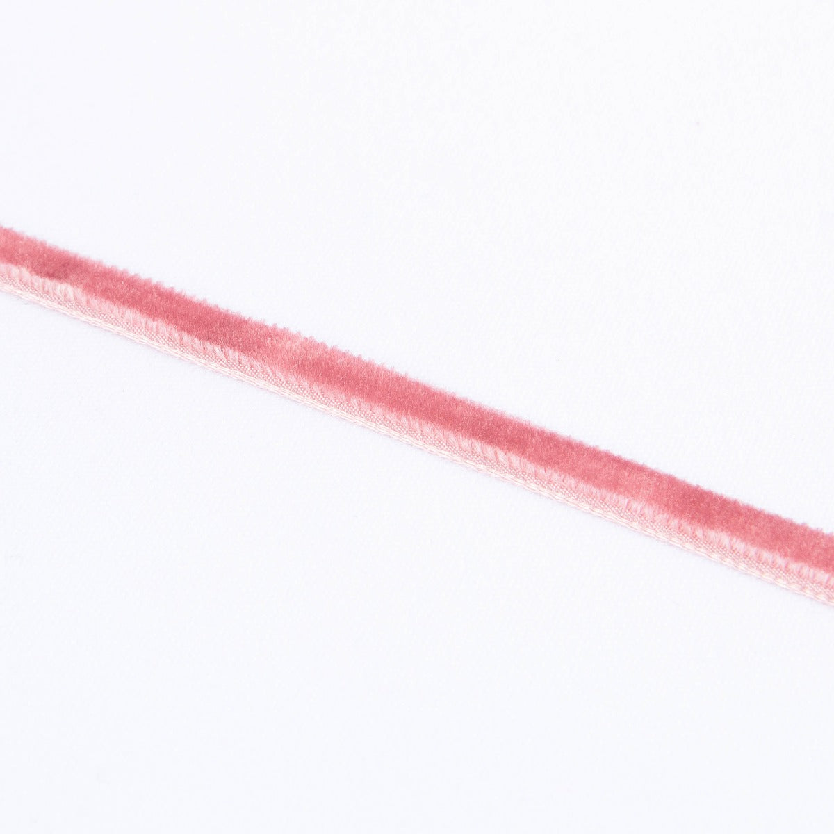 Ruban Velours Rose Pâle 7mm - Ribes y Casals