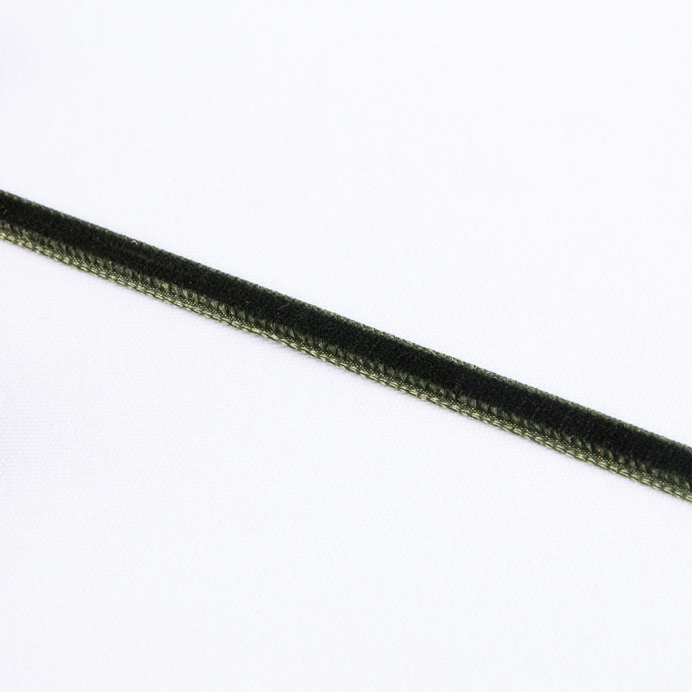 Ruban Velours Vert Foncé 7mm - Ribes y Casals