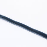 Ruban Velours Bleu Gris 7mm - Ribes y Casals