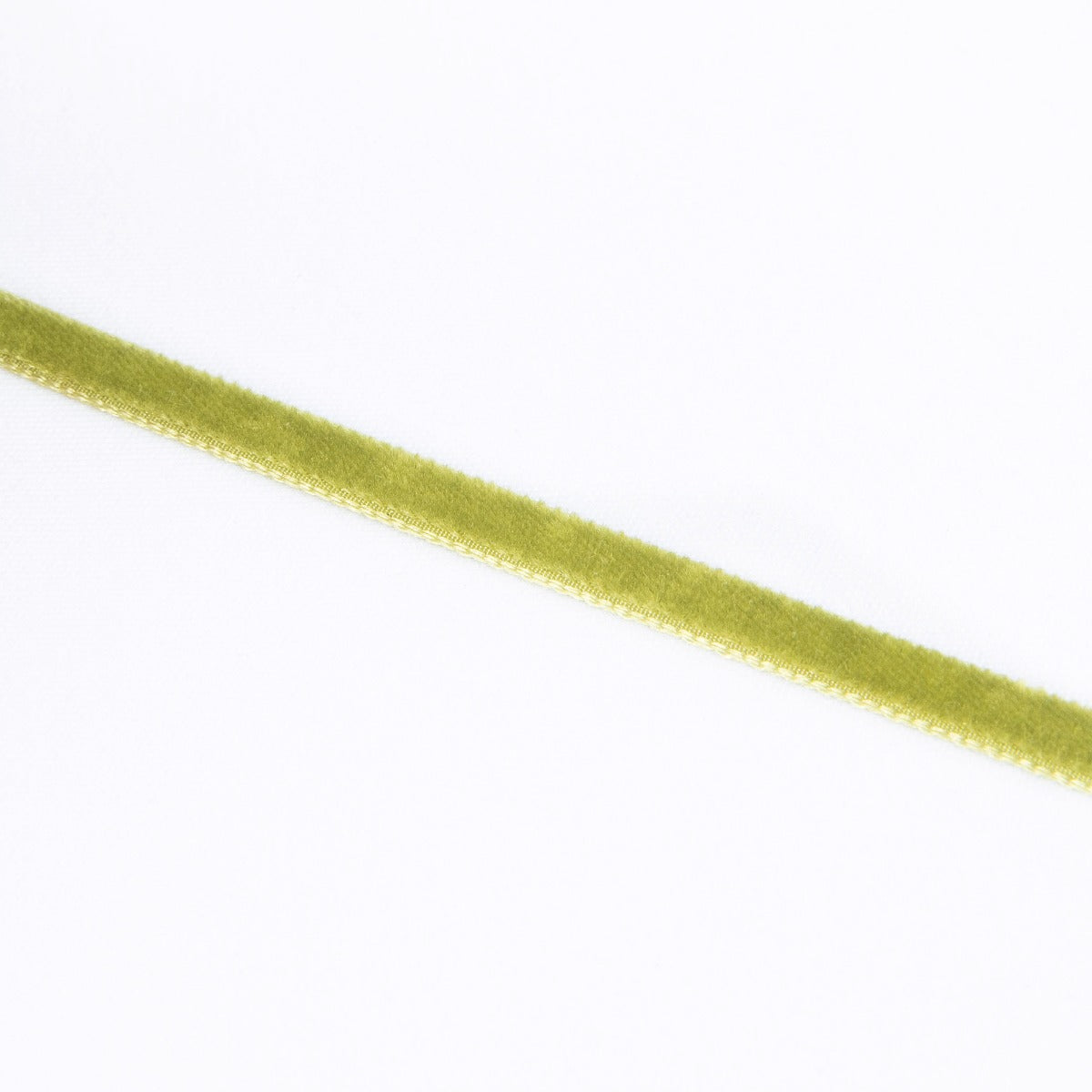 Ruban Velours Vert Olive 7mm - Ribes y Casals