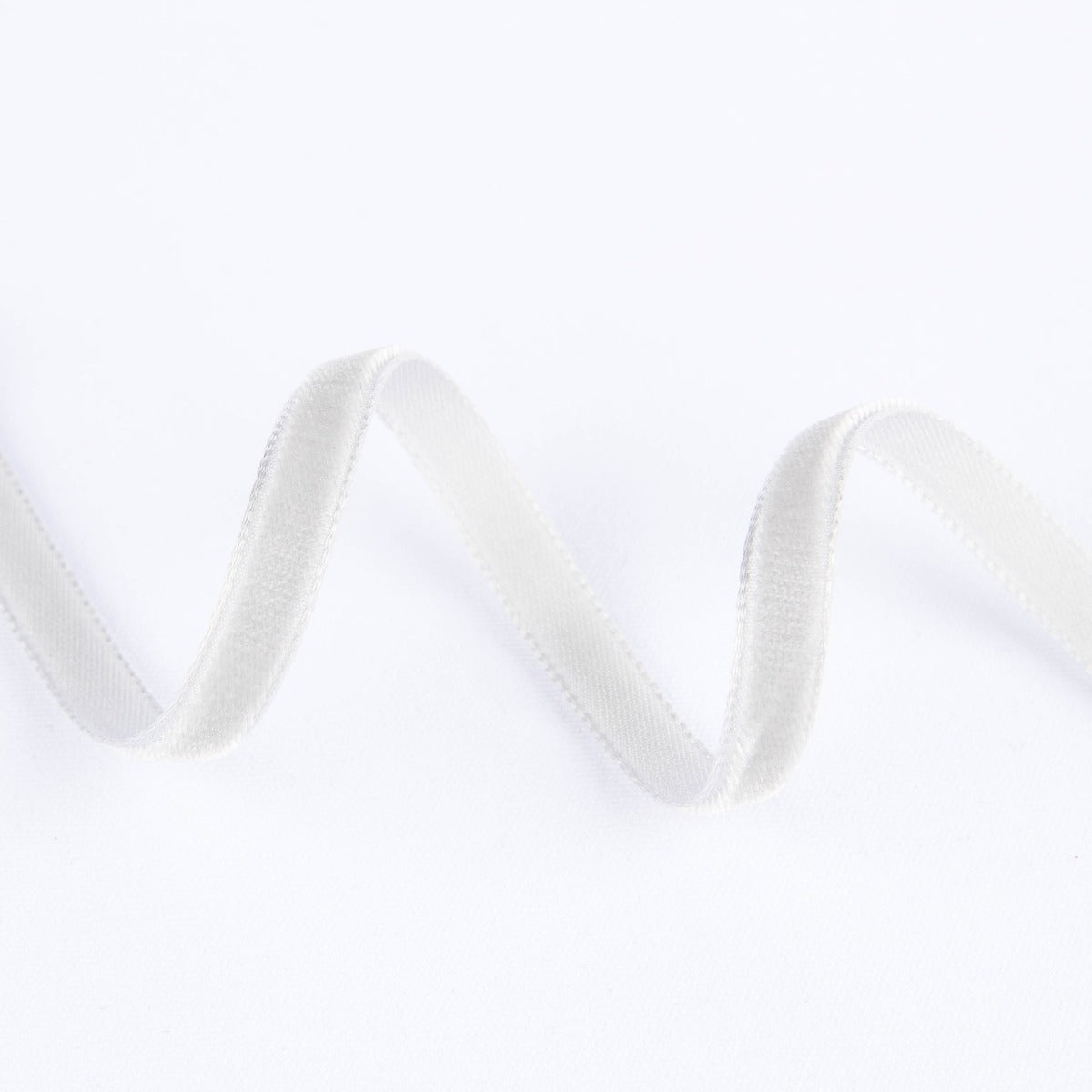 Ruban Velours Gris Perle 7mm - Ribes y Casals