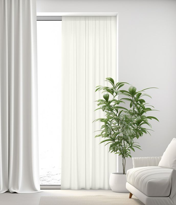 Confection Rideau froncé en lin fin Premium - Ribes y Casals