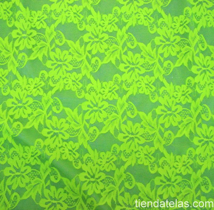 Dentelle Élastique Jaune Fluo - Ribes y Casals
