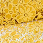 Dentelle Élastique Flamenca Jaune Ocre - Ribes y Casals