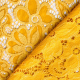 Dentelle Élastique Flamenca Jaune Ocre - Ribes y Casals