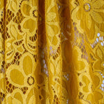 Dentelle Élastique Flamenca Jaune Ocre - Ribes y Casals