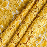 Dentelle Élastique Flamenca Jaune Ocre - Ribes y Casals
