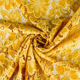 Dentelle Élastique Flamenca Jaune Ocre - Ribes y Casals
