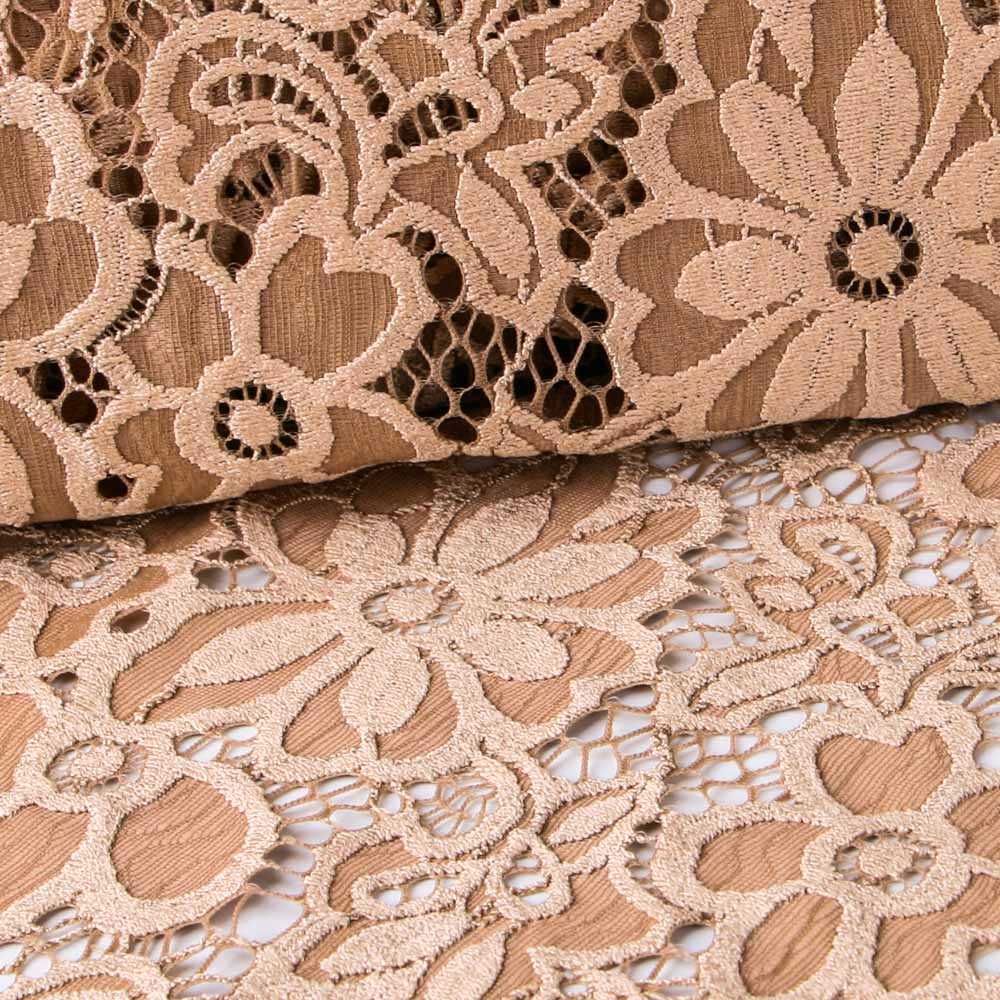 Dentelle Élastique Flamenca Camel - Ribes y Casals