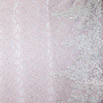 Dentelle Fantaisie Fleur Doré Rose - Ribes y Casals