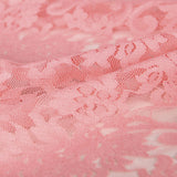 Dentelle Fleurs Spandex Rose - Ribes y Casals