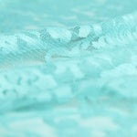 Dentelle Fleurs Spandex Turquoise - Ribes y Casals