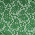 Dentelle verte à motifs floraux en Spandex - Ribes y Casals