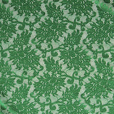 Dentelle verte à motifs floraux en Spandex - Ribes y Casals