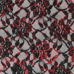 Dentelle Laine Fleurs Rouge - Ribes y Casals