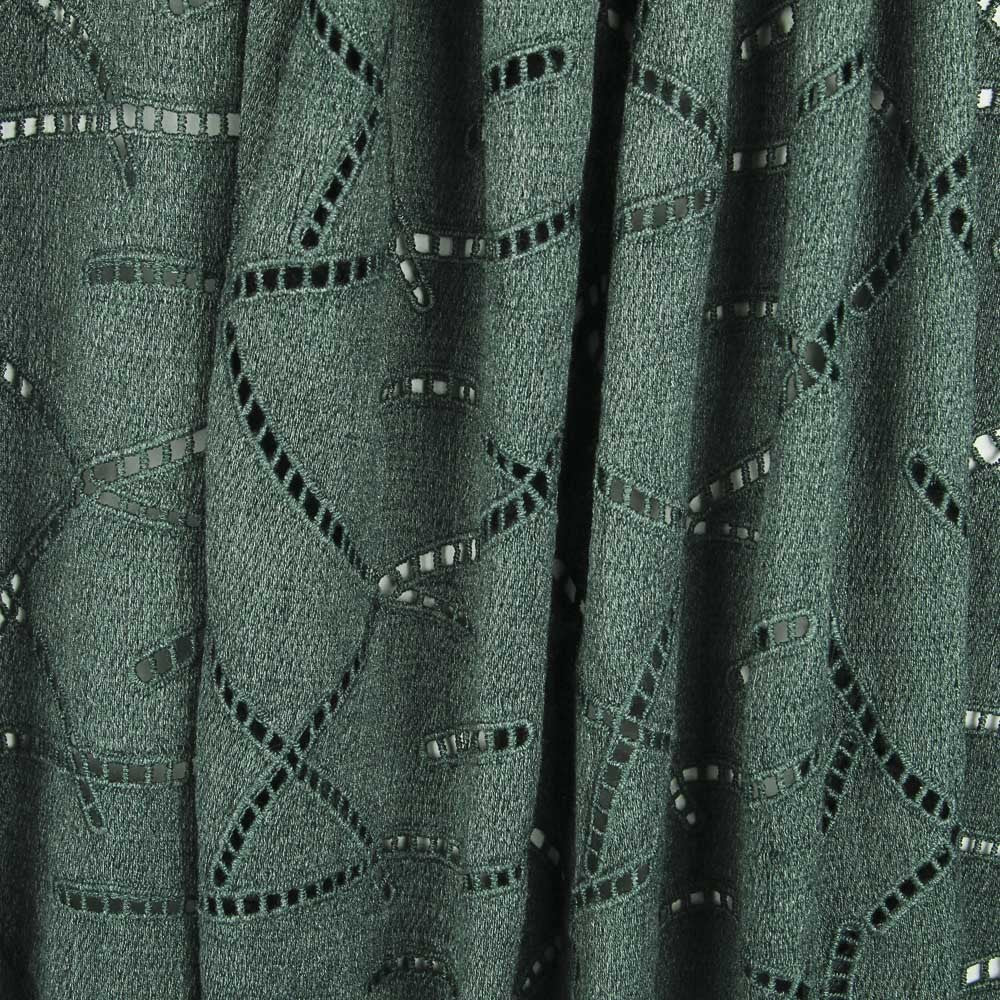 Dentelle Laine Feuilles Vert - Ribes y Casals