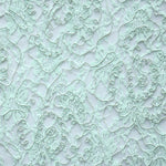 Dentelle Rebrodée Aigue-marine - Ribes y Casals