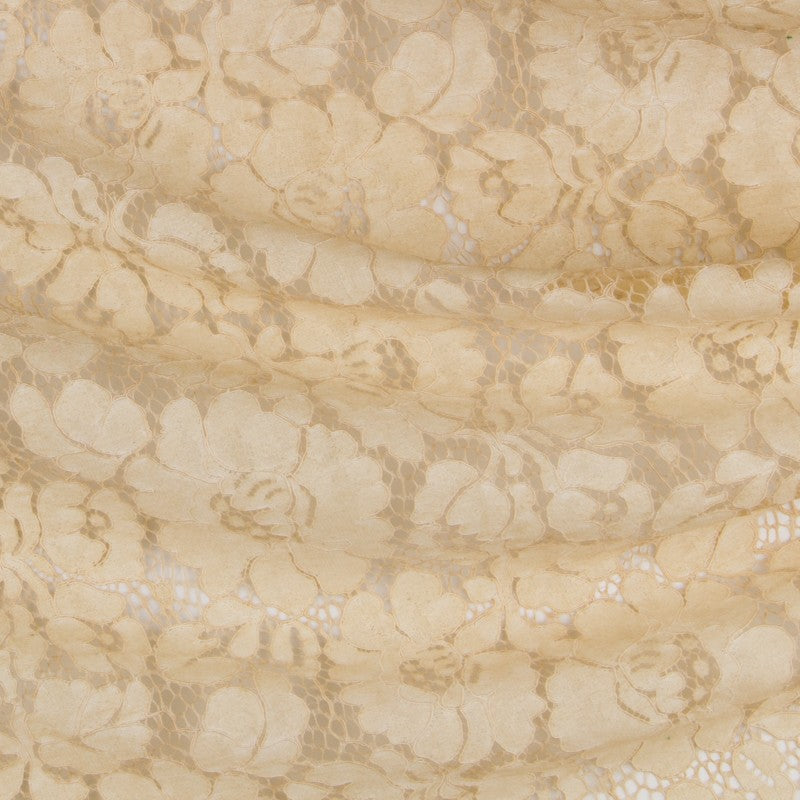 Dentelle Tie-dye Rebrodé Écru - Ribes y Casals