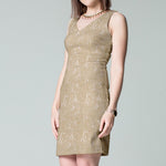 Dentelle Tie-dye Rebrodé Écru - Ribes y Casals