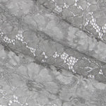 Dentelle Tie-dye Rebrodé Gris - Ribes y Casals