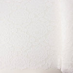 Dentelle blanc cassé avec motif floral en Spandex - Ribes y Casals