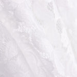 Dentelle Fleurs Spandex Blanc - Ribes y Casals