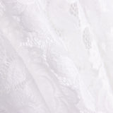 Dentelle Fleurs Spandex Blanc - Ribes y Casals