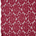 Dentelle Fleurs Spandex Bordeaux - Ribes y Casals