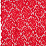 Dentelle Red Spandex Fleurs - Ribes y Casals