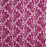 Retal Blonda Lentejuelas Buganvilla 30x130cm - Ribes y Casals