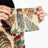 Sac à plumes blanc cassé - Ribes y Casals