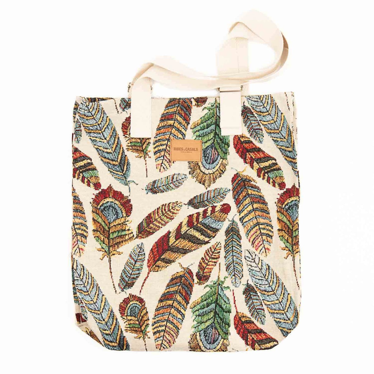 Sac à plumes blanc cassé - Ribes y Casals